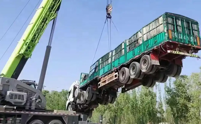 沧州道路脱困救援案例